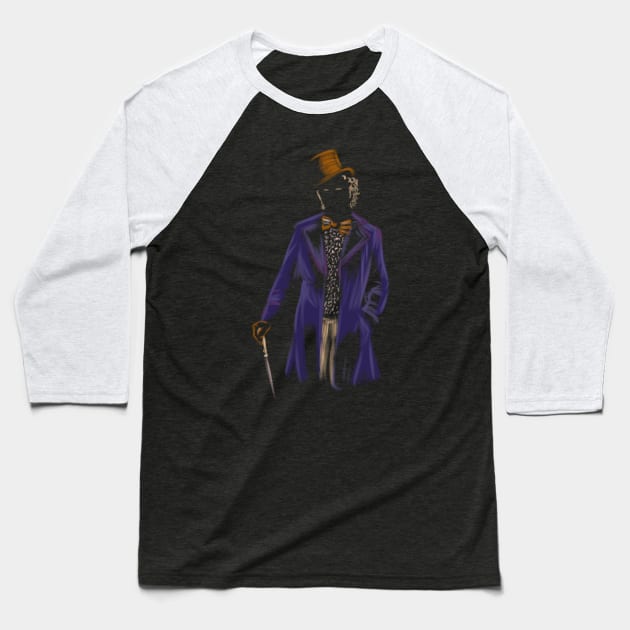 Wonka Forever Baseball T-Shirt by LegendaryPhoenix